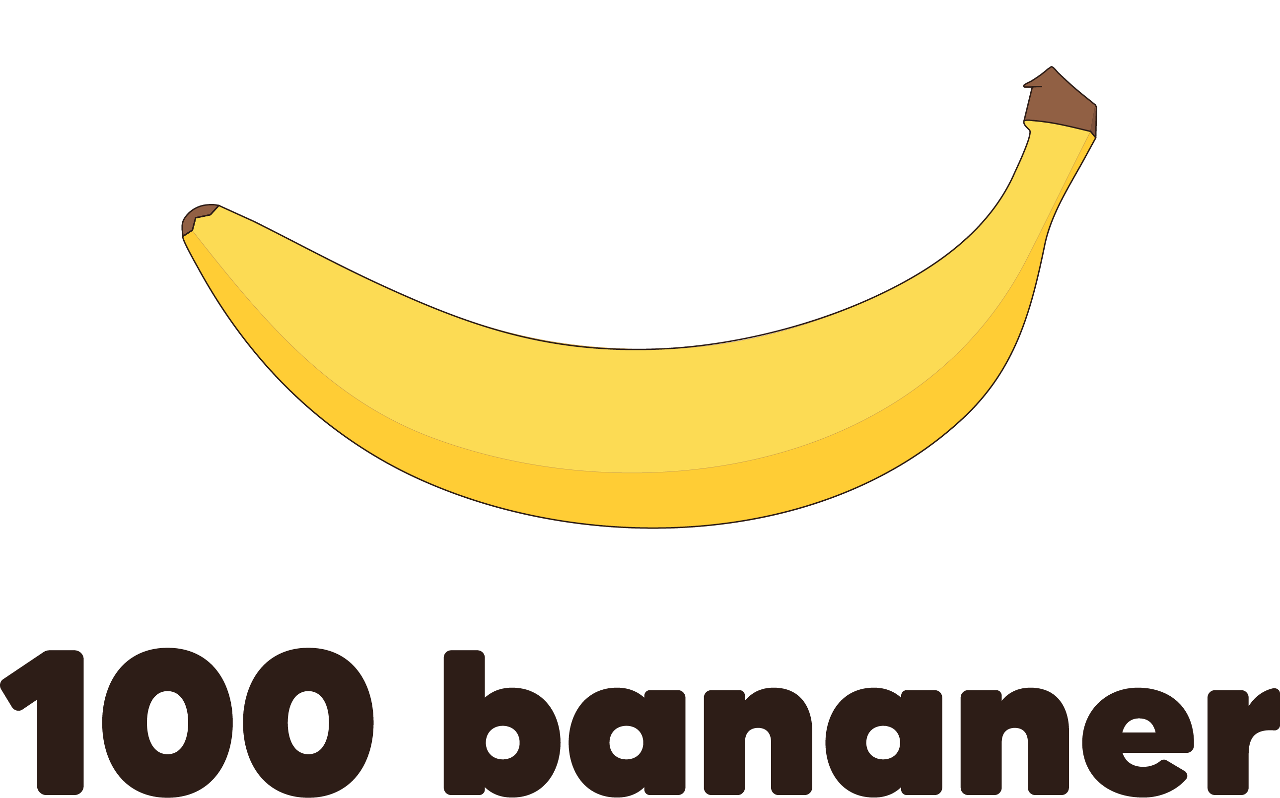 100 Bananer
