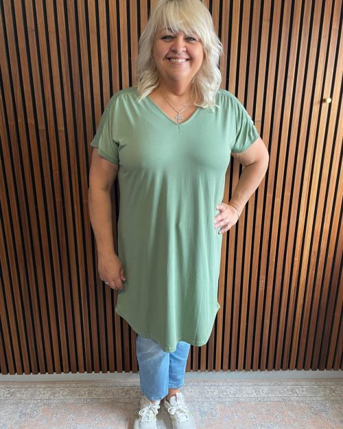 Only Dalila dress grøn