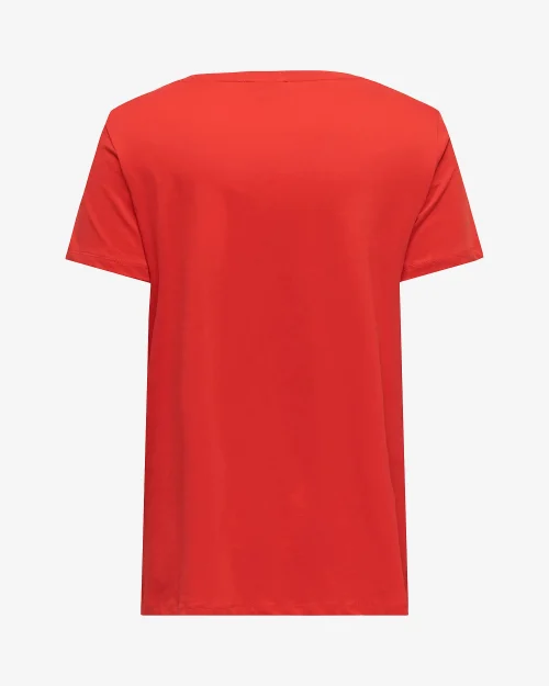 Only Bonnie T-shirt rød