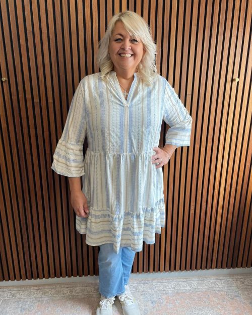 Only camellia tunic dress
