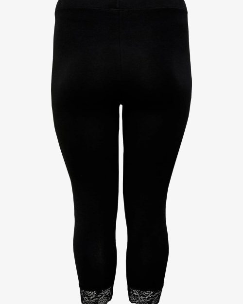 Only leggings sort m/blonde