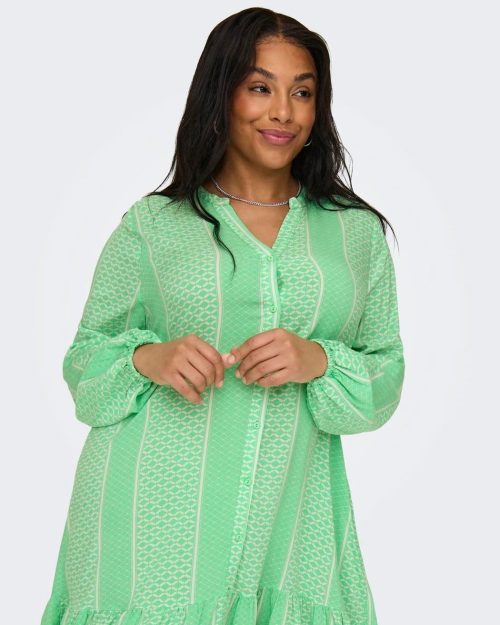 Only Marrakesh tunic grøn/hvid