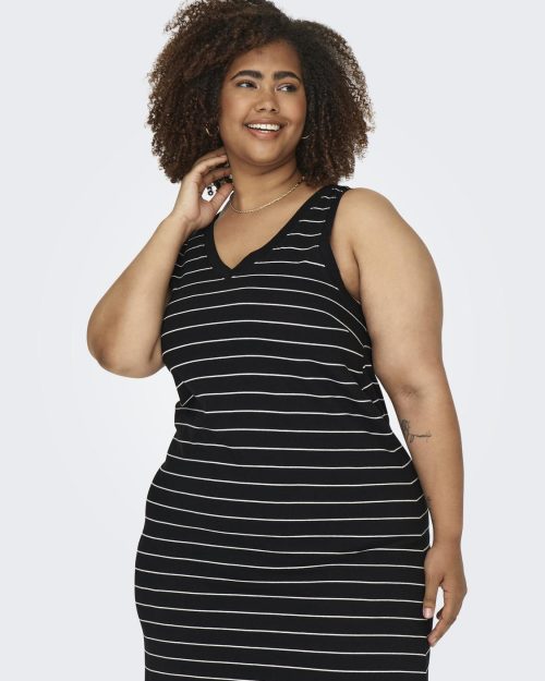 Only May dress sort/hvid
