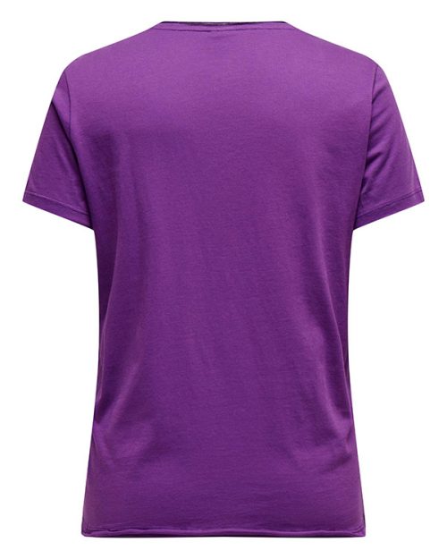 Only Quote T-shirt lilla