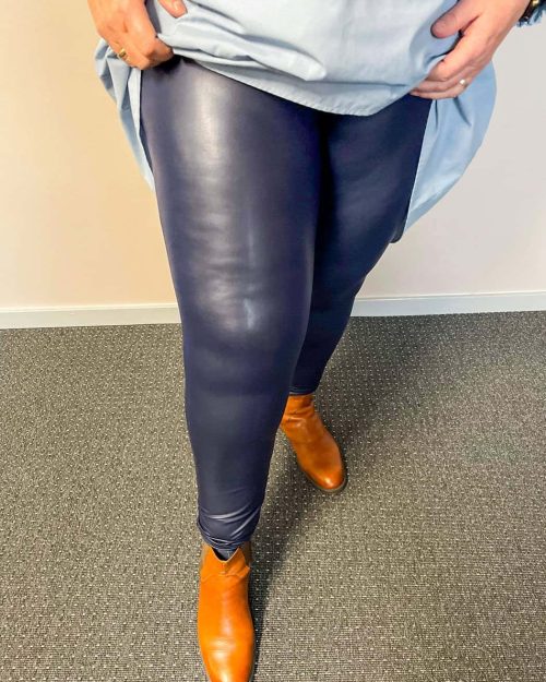 Only Rool coated leggings