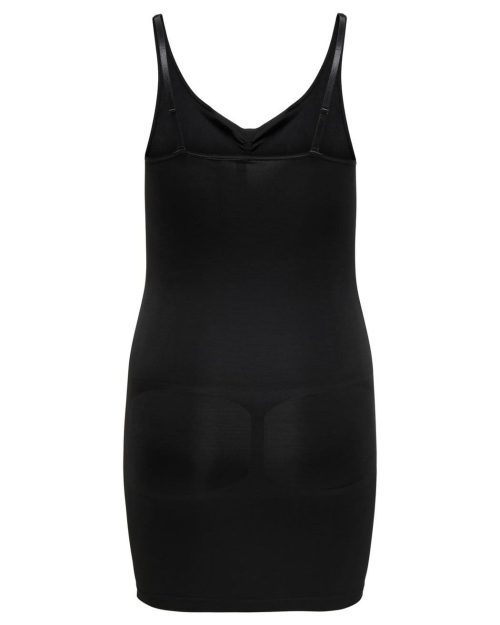 Only shapewear kjole sort