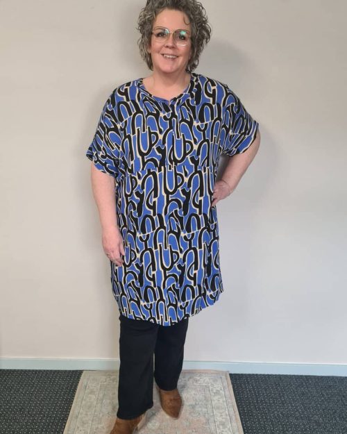 Wasabi Valera 4 Tunic Blå Combi
