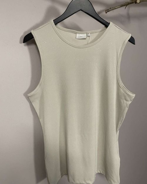 Only Alia Glitter O-Neck Top creme  Vejl.149,95