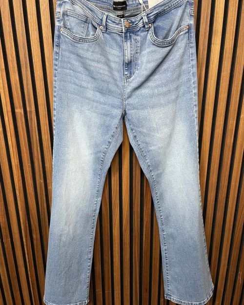 Only Sally High Waist Flared Jeans Light Medium Blue Denim 1