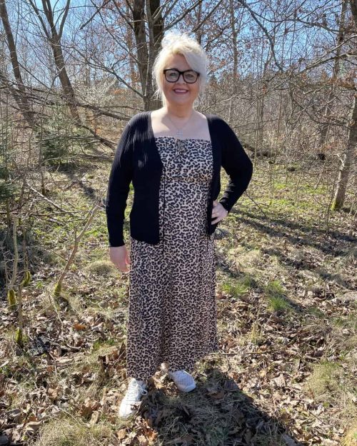Alternative view of Only  Nelly dress leo print BM: 42:100 44:105 46:110 48:120 50:130 52:140 54:150 Lg:130 Vejl.299,95