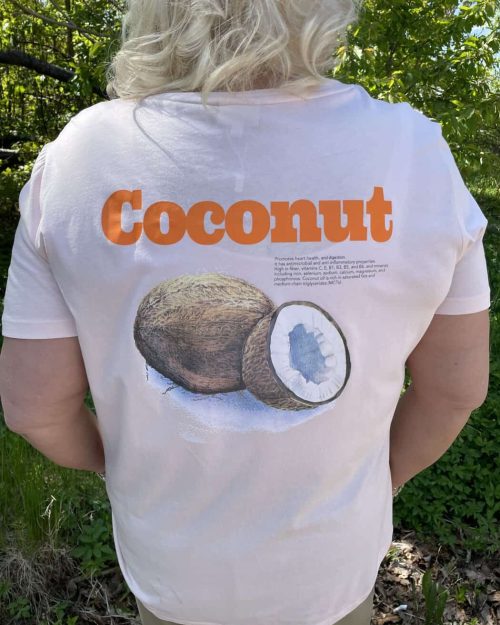 Alternative view of Only Jax O-Neck Boxy T-Shirt Lyserød COCONUT BM: S:125 M:135 L:145 XL:155 Lg:75 Vejl. 149,95