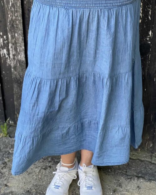 Cassiopeia Dalan Skirt Light Blue Wash Lg:90 Vejl. 399,-