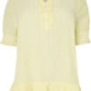 Cassiopeia Nelan Bluse Stribet Gul Combi BM: S:120 M:130 L:140 XL:150 Lg:80 Vejl. 349,-