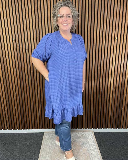 Cassiopeia Enyette tunic kornblå Bm: S:130 M:140 L:150 Xl:160 Lg:100 Vejl.449,-