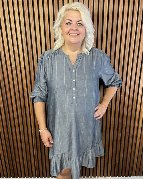 Cassiopeia Charmette Tunic grå combi BM: S:125 M:130 L:140 Xl:150 Lg:100 Vejl. 429,-
