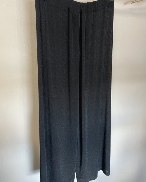 DNY Sparkling Wide Pant Sort M/Glimmer Skl:70 Vejl.299,95