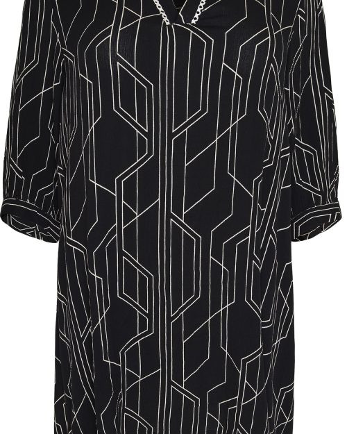 Cassiopeia Vedanna Tunic Sort Combi BM: S:130 M:140 L:150 XL:160 Lg:95/110 Vejl. 389,-