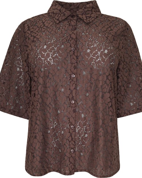 Cassiopeia Etane Blonde Skjorte Brun BM: S:125 M:135 L:145 XL:155 Lg:75 Vejl.350,-