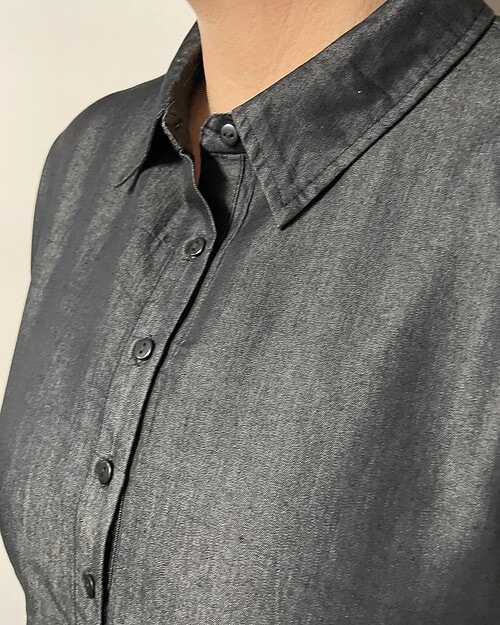 Alternative view of Vanting Tunic 9683 m/lommer sort BM: S:125 M:135 L:145 XL:150 Lg:95/100 Vejl.419,95