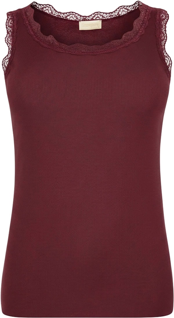 Cassiopeia Issane Top M/Blondekant Bordeaux Lg:80 Vejl.219,-