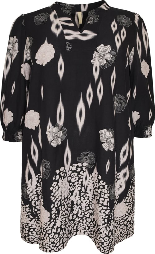 Cassiopeia Laurina tunic sort combi BM: S:120 M:130 L:140 XL:150 Lg:95 Vejl.450,-