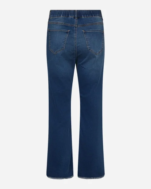 Wasabi Summer 5 Jeans M/Råkant Mørk Denim Skl:68 Vejl. 499,95 - Billede 5