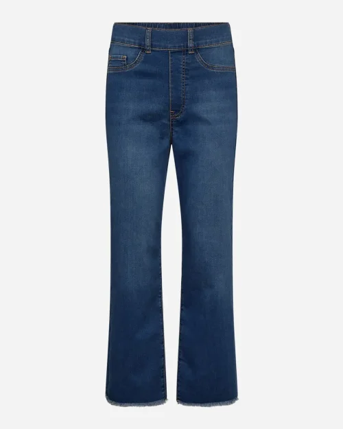 Wasabi Summer 5 Jeans M/Råkant Mørk Denim Skl:68 Vejl. 499,95 - Billede 4