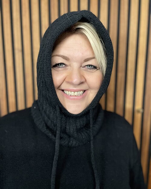 Qnuz Okia Strik Balaclava Sort Vejl. 199,95 - Billede 2