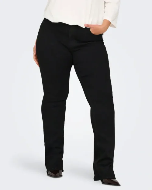 Only Sally Flared Jeans Black Denim