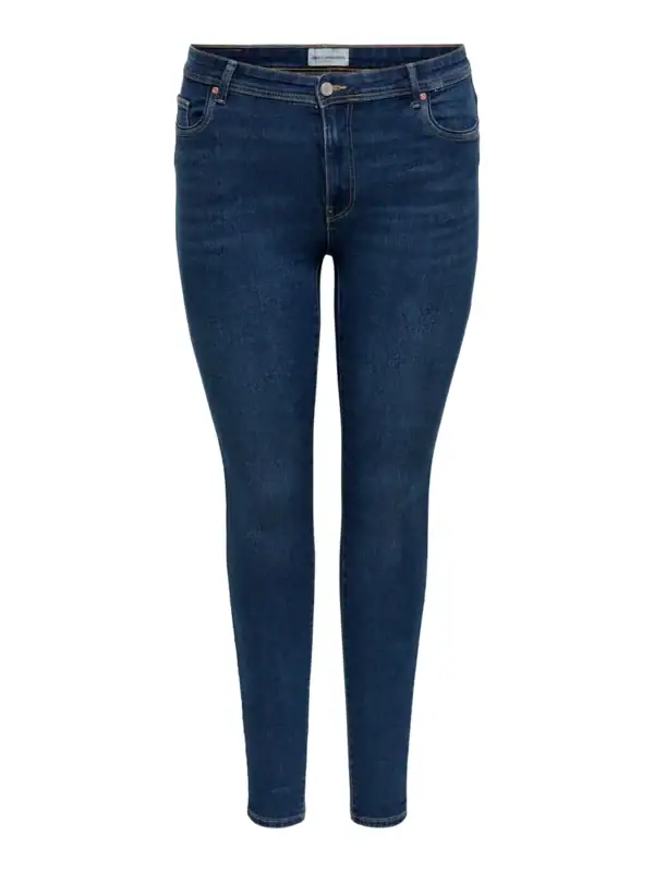 Only Sally Skinny Jeans Dark Blue Denim Vejl. 299,95 - Billede 2