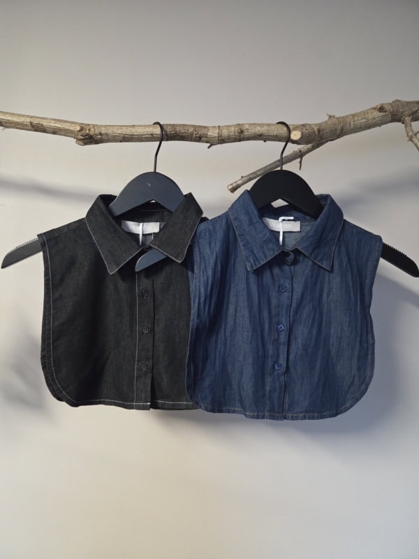 Vanting Krave denim look sort og Blå Vejl.149,95