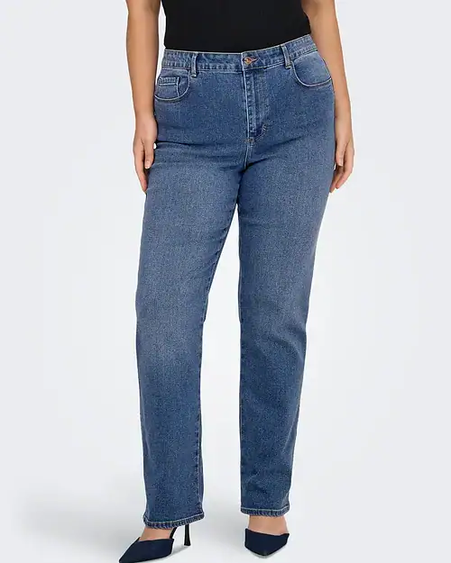 Only Snow HW Straight Jeans Medium Blue Denim Skl. 82 Vejl. 259,95