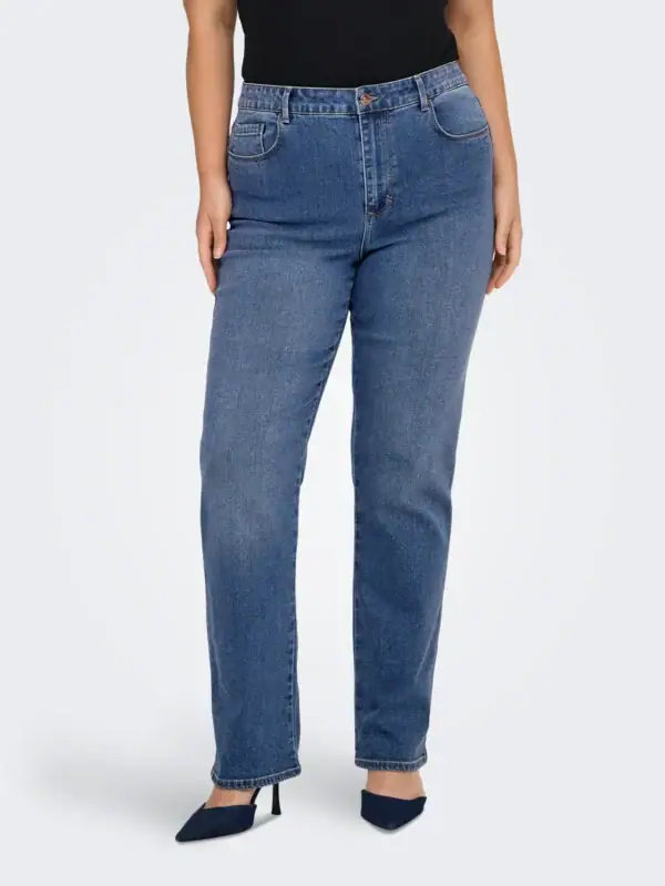 Only Snow HW Straight Jeans Medium Blue Denim Skl. 82 Vejl. 259,95