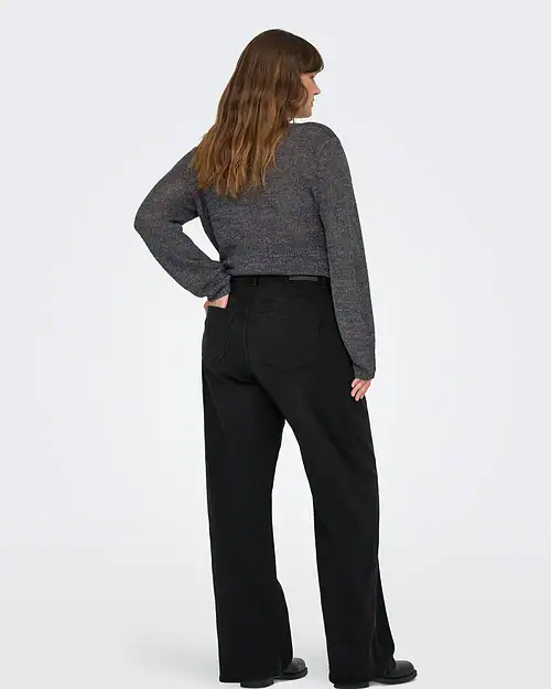 Alternative view of Only Snow HW Wide Jeans Washed Black Skl. 80 Vejl. 299,95