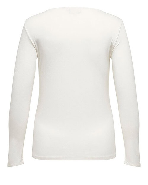 Alternative view of Only Lonny basic bluse råhvid Vejl. 179,95