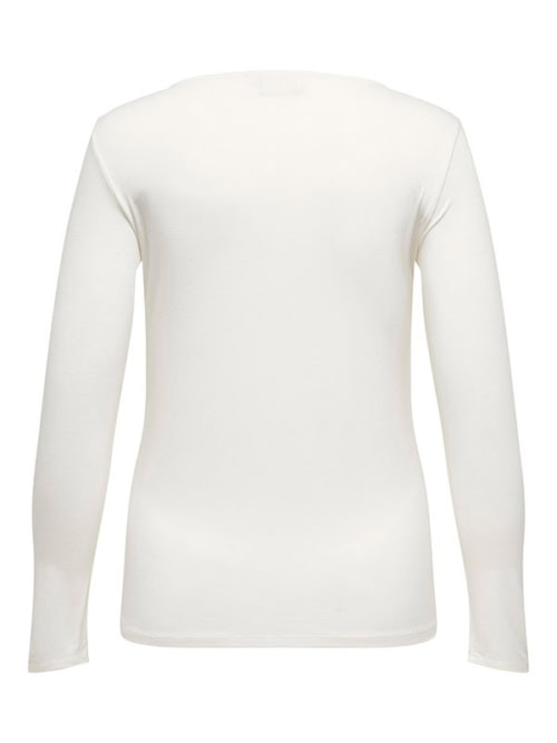 Alternative view of Only Lonny basic bluse råhvid Vejl. 179,95