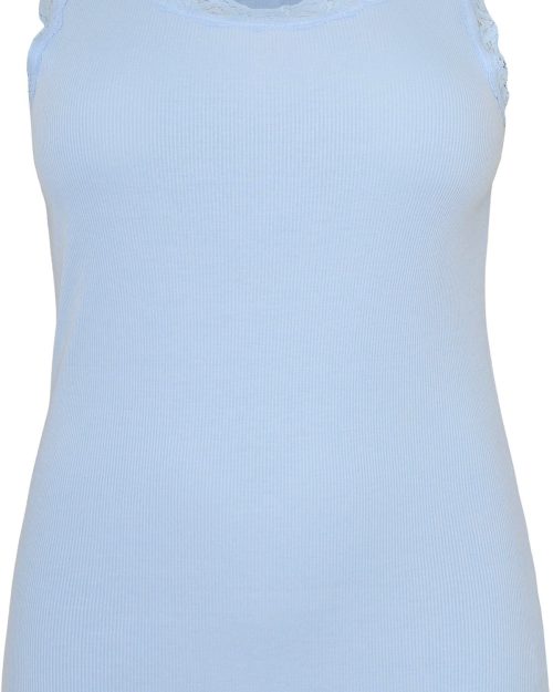 Cassiopeia Issane Top M/Blondekant Lyseblå Lg:80 Vejl.219,-