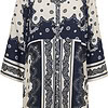 Cassiopeia Scartilla Tunic Blå Combi M/Print BM: S:120 M:130 L:140 XL:145 Lg:105 Vejl.450,-