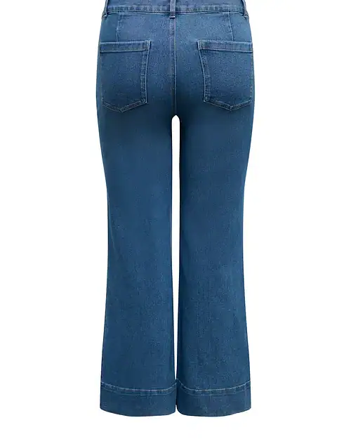 Alternative view of Only Cypress Høj Talje Flared Jeans M/Lommer Medium Blue Denim Skl:78 Vejl. 329,95