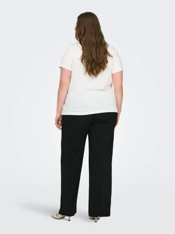 Only Danielle T-Shirt M/Broderi og perler Hvid BM: S:115 M:125 L:135 XL:145 Lg:70 Vejl.179,95 - Billede 4