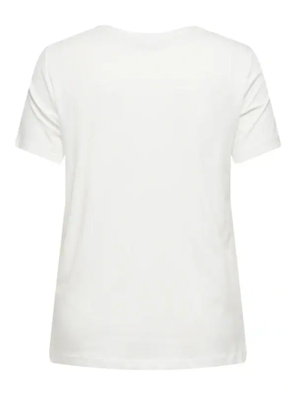 Only Danielle T-Shirt M/Broderi og perler Hvid BM: S:115 M:125 L:135 XL:145 Lg:70 Vejl.179,95 - Billede 7