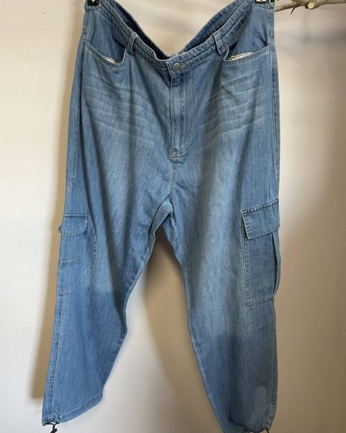 Cassiopeia Annelise Jeans M/Lommer Blue Wash Skl: 68 Vejl. 400,-