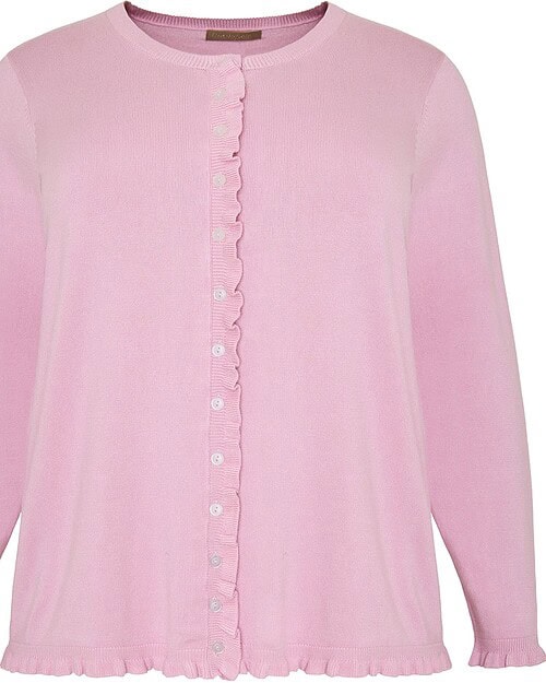 Cassiopeia Musanna strik cardigan rosa BM: S:120 M:125 L:135 XL:145 Lg:75 Vejl. 349,-