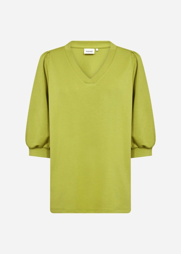 Wasabi Sabina 8 Bluse M/Modal Grøn BM: 42:120 44:125 46/48:130 50/52:140 LG:75 Vejl. 299,95 - Billede 2