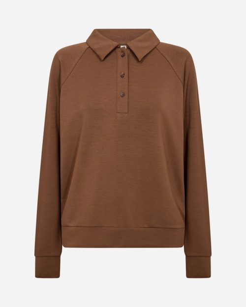 Alternative view of Wasabi Sabina 73 Sweatshirt M/Modal Brun BM: 38:110 40:115 42:120 44:125 46/48:135 50/52:145 54/56:155 LG:70 Vejl. 399,95