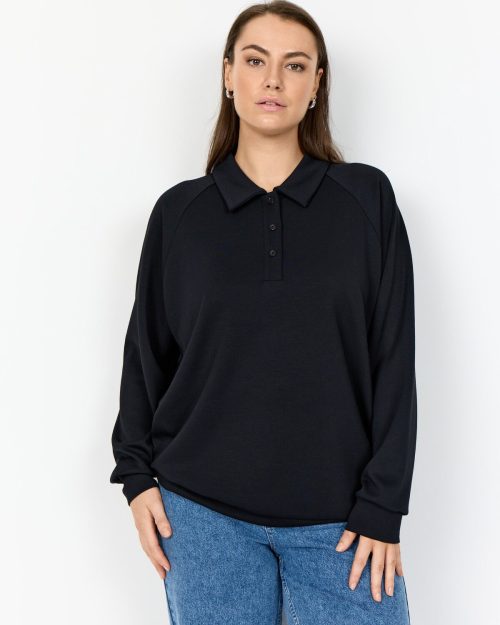 Wasabi Sabina 73 Sweatshirt M/Modal Sort BM: 38:110 40:115 42:120 44:125 46/48:135 50/52:145 54/56:155 LG:70 Vejl. 399,95