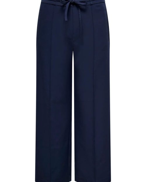 Only Mia Bukser Navy M/Elastik & Snør I Taljen SKL:78 Vejl. 359,95