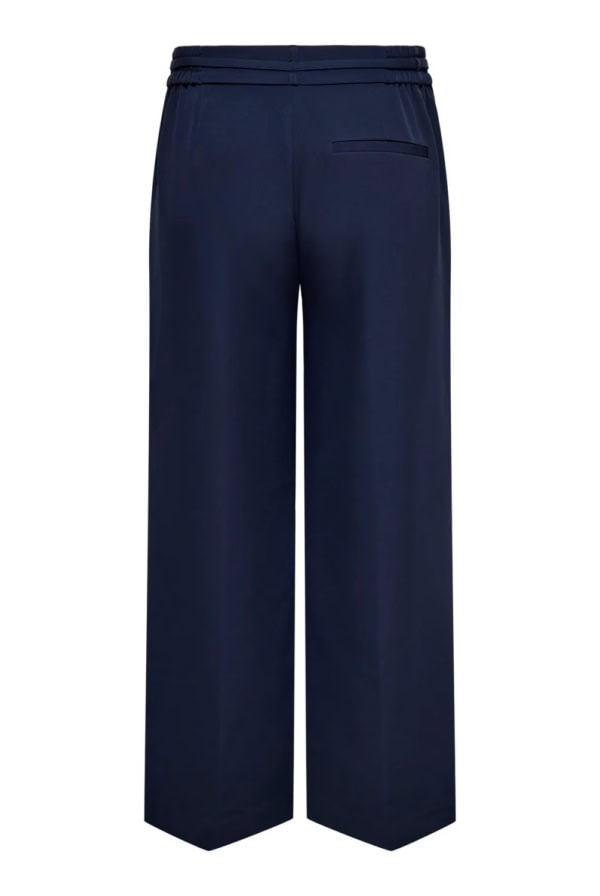 Only Mia Bukser Navy M/Elastik & Snør I Taljen SKL:78 Vejl. 359,95 - Billede 2