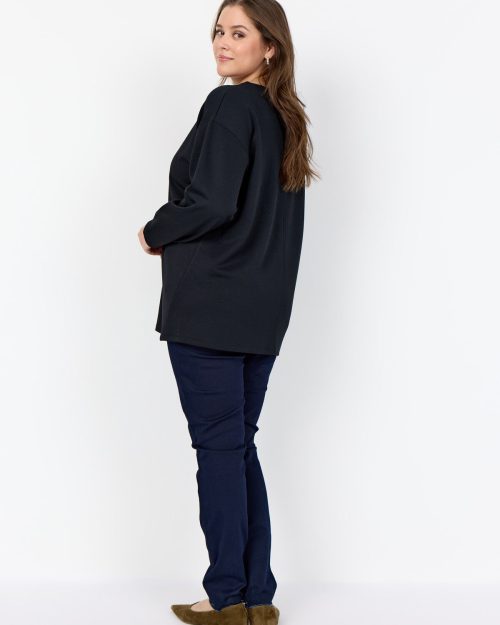 Wasabi Sabina 72 Bluse M/Modal Sort BM: 38:110 40:115 42:120 44:125 46/48:135 50/52:145 54/56:155 LG:75 Vejl. 349,95 - Billede 3