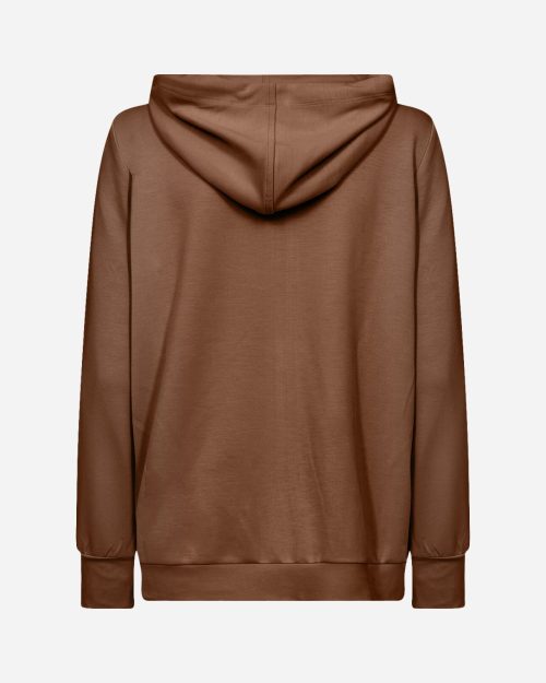 Alternative view of Wasabi Sabina 74 Sweatshirt Hættetrøje M/Modal Cognac-Brun BM: 38:115 40:120 42:125 44:130 46/48:140 50/52:150 54/56:160 58:170Lg:75 Vejl.499,95
